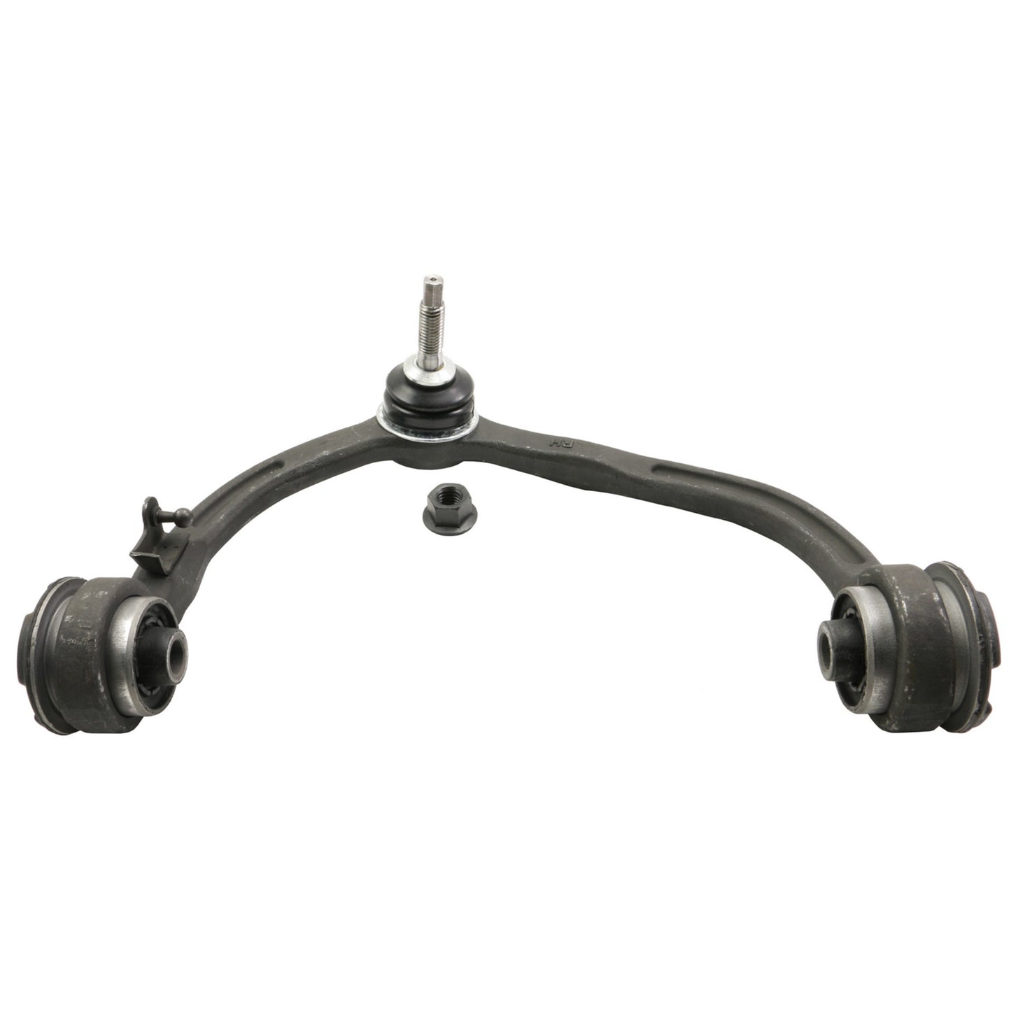 Moog Control Arm, Front Upper, Passenger Side, Steel, Black, Ford, Lincoln