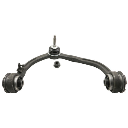 Moog Control Arm, Front Upper, Passenger Side, Steel, Black, Ford, Lincoln