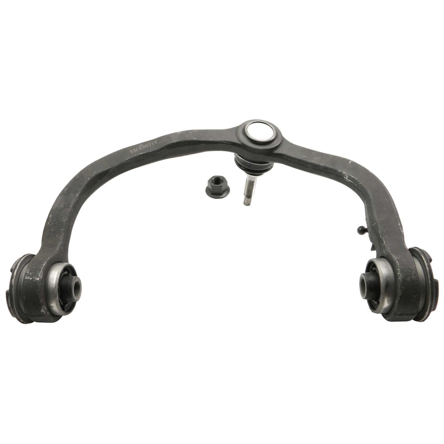 Moog Control Arm, Front Upper, Passenger Side, Steel, Black, Ford, Lincoln