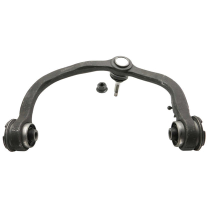 Moog Control Arm, Front Upper, Passenger Side, Steel, Black, Ford, Lincoln