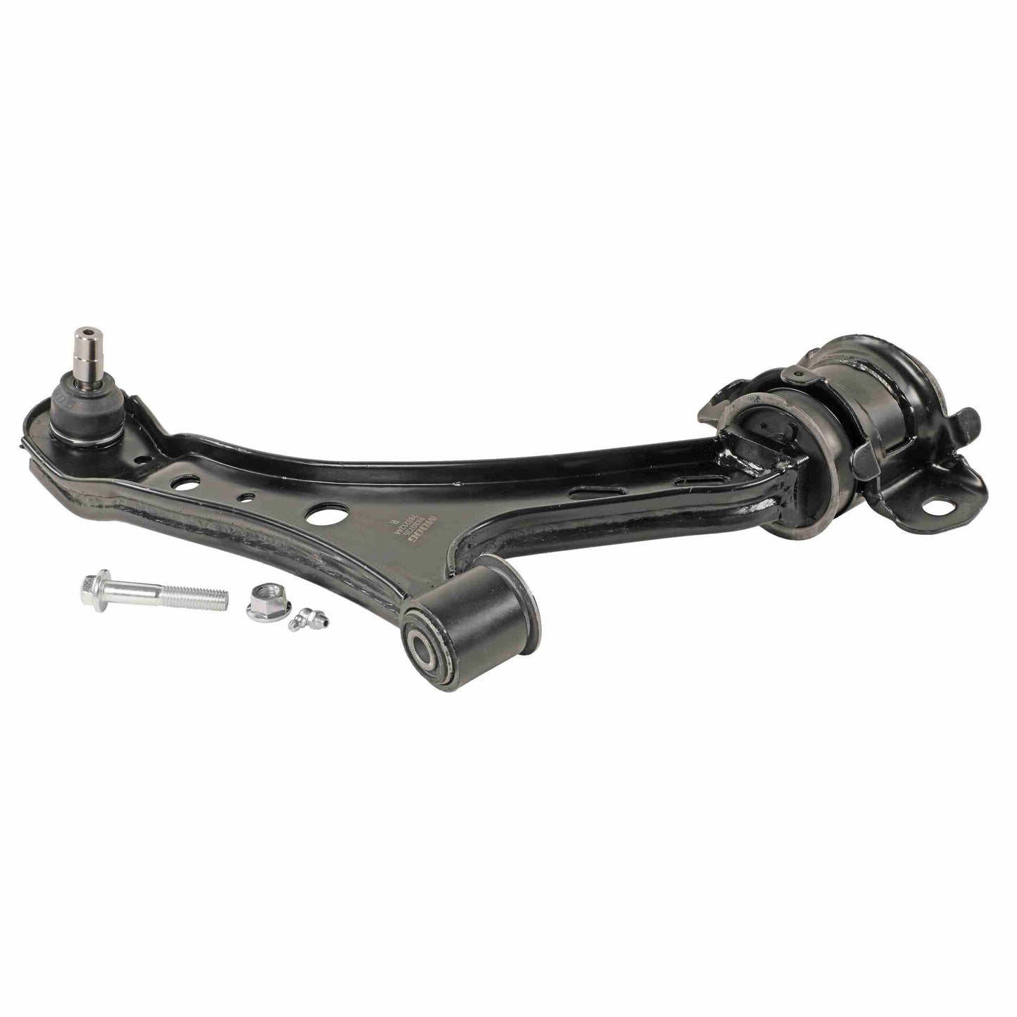 Moog Control Arm,Front Lower,Passenger Side,Steel,Black,Ford