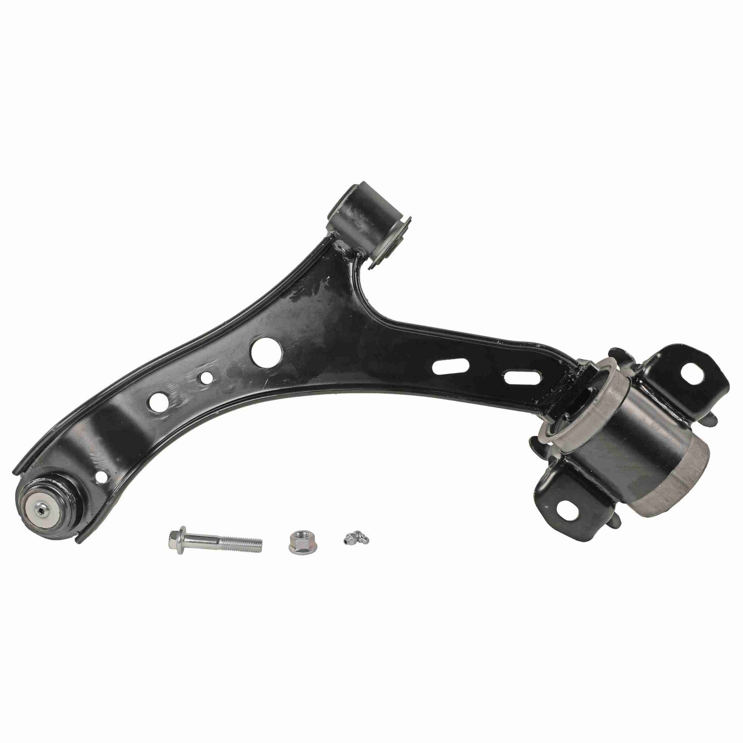 Moog Control Arm,Front Lower,Passenger Side,Steel,Black,Ford