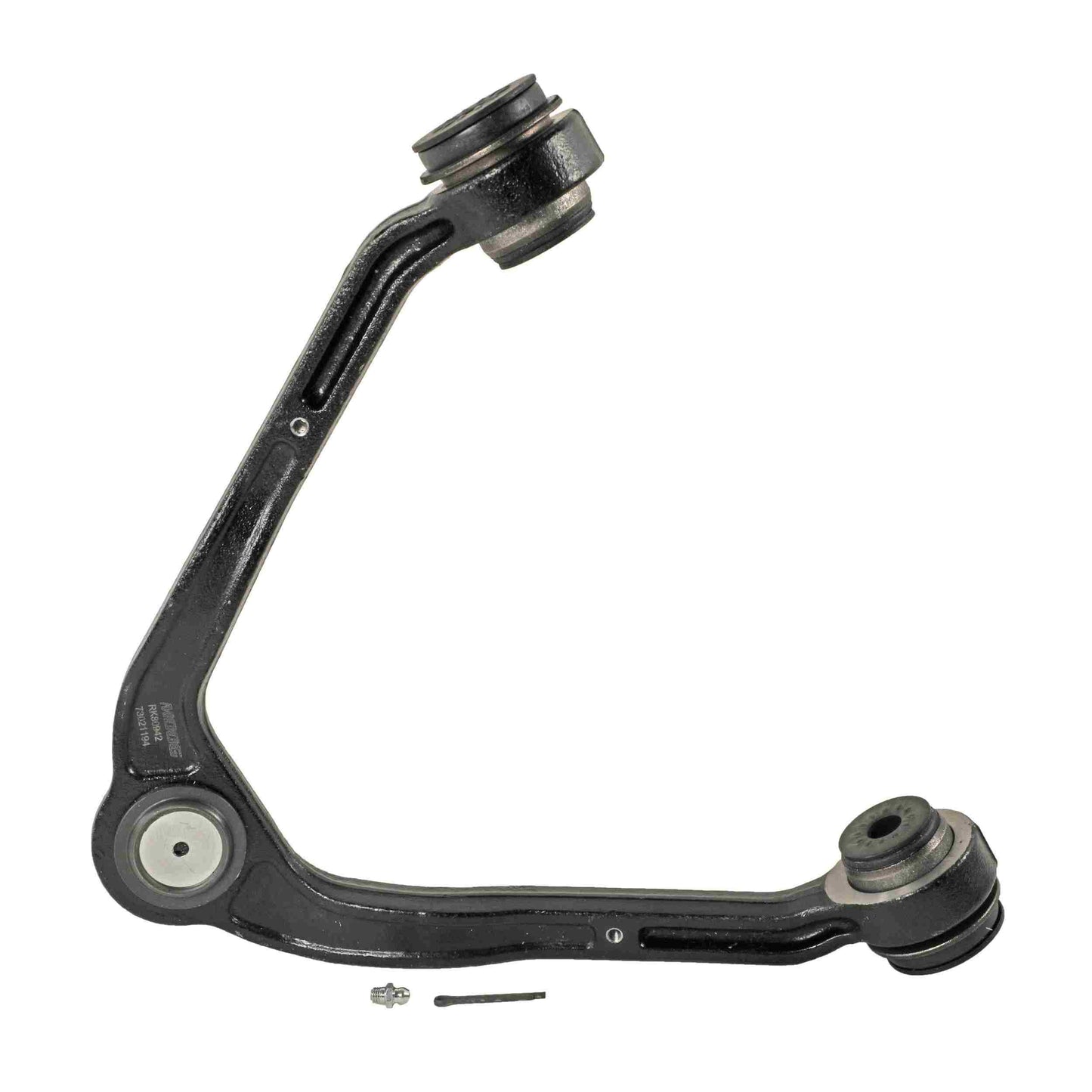 Moog Control Arm and Ball Joint Assembly:Front Upper,Steel,Black,Chevy