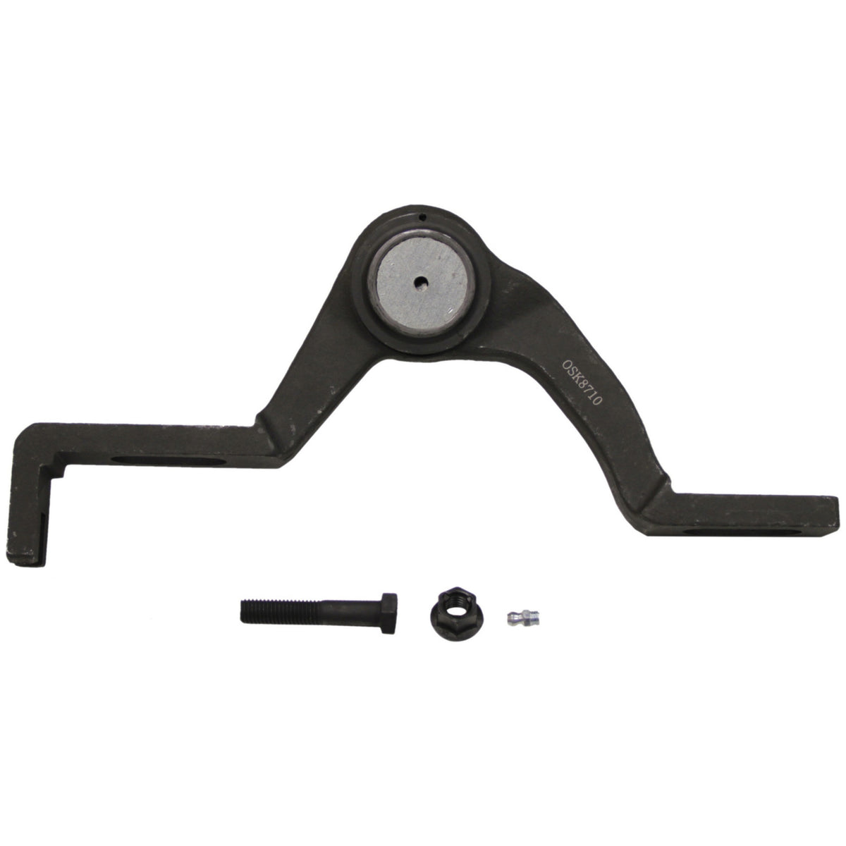Moog Control Arm,Front Upper,Passenger Side,Steel,Black,2-PieceDesign