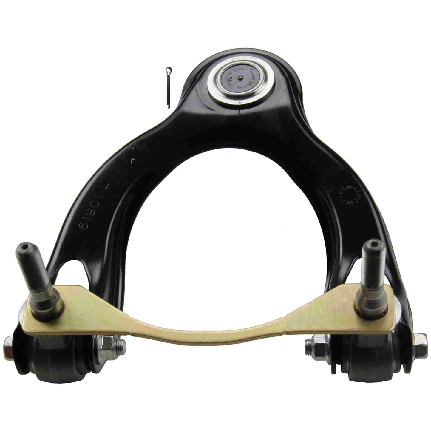 Moog Control Arm,Front Upper,Driver Side,Steel,Black