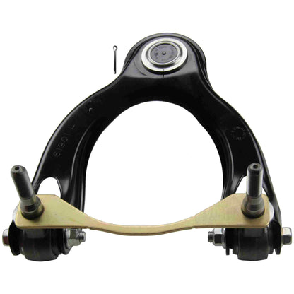 Moog Control Arm,Front Upper,Driver Side,Steel,Black