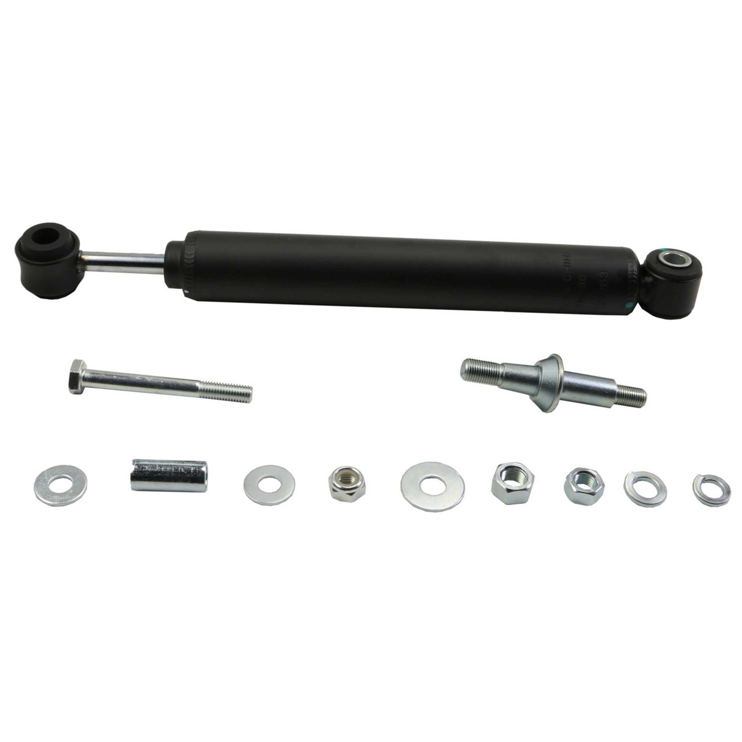 Moog Steering Damper Cylinder:Steering Stabilizer, White, Single, GM/Jeep