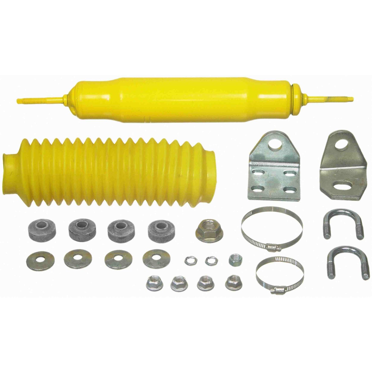 Moog Steering Damper Kit:Steering Stabilizer,White, ingle,Chevy,Pickup/SUV