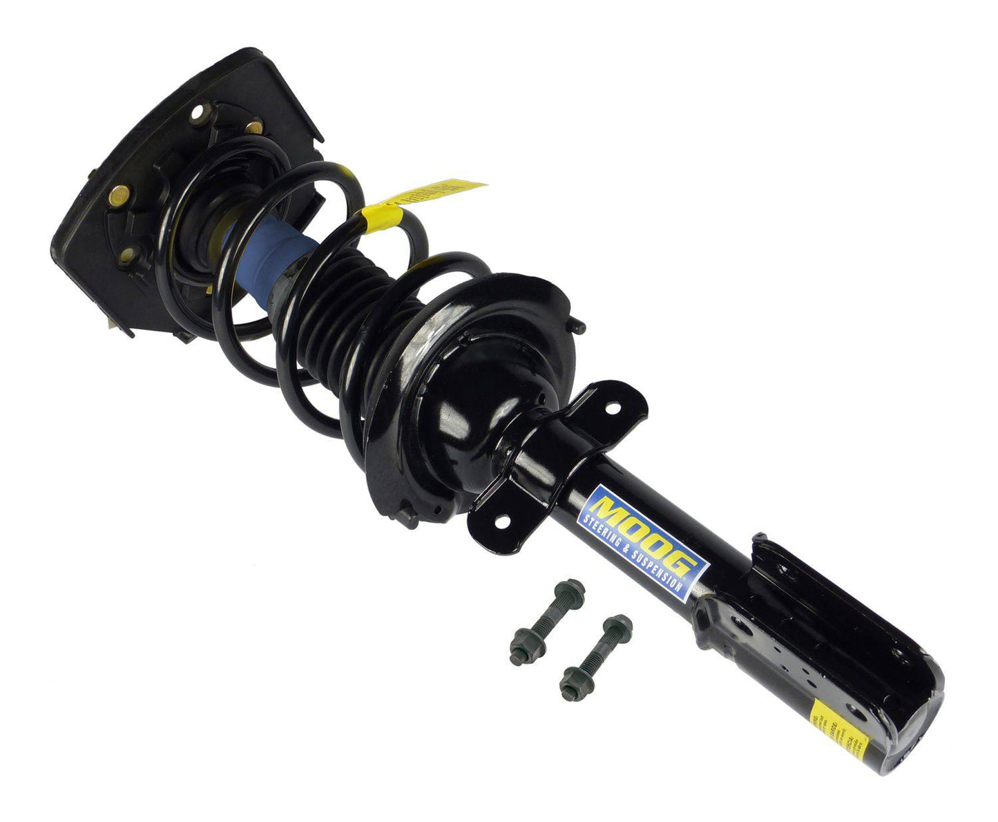 Moog Strut and Coil Spring Assembly:Rear Driver Side,Twin-tube,Gas Charged