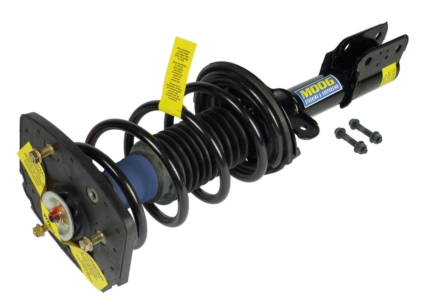 Moog Strut and Coil Spring Assembly:Rear Passenger Side,Gas Charged