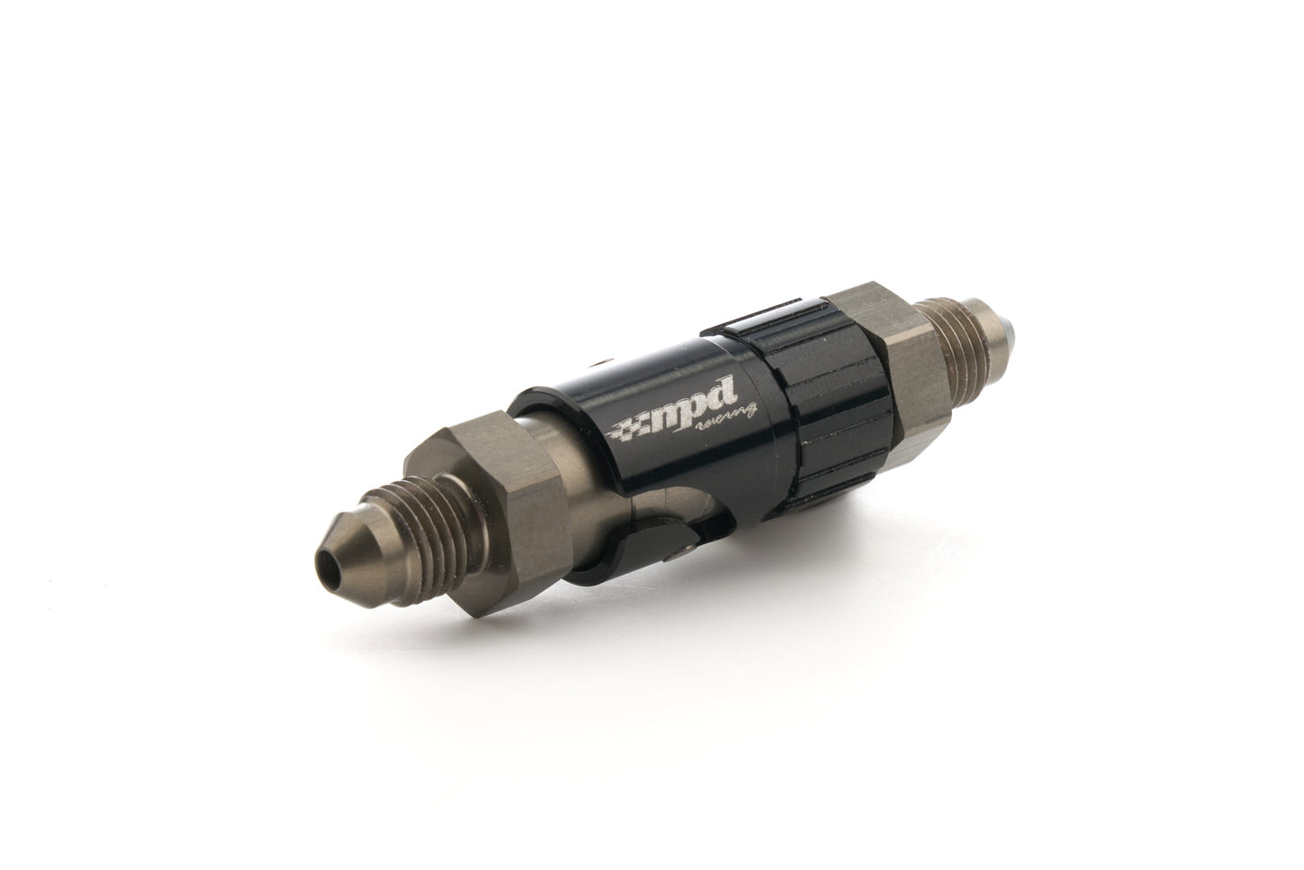 MPD RACING Brake Quick Disconnect 3AN Male Inlets Fittings Hoses and Valves Fittings and Plugs main image