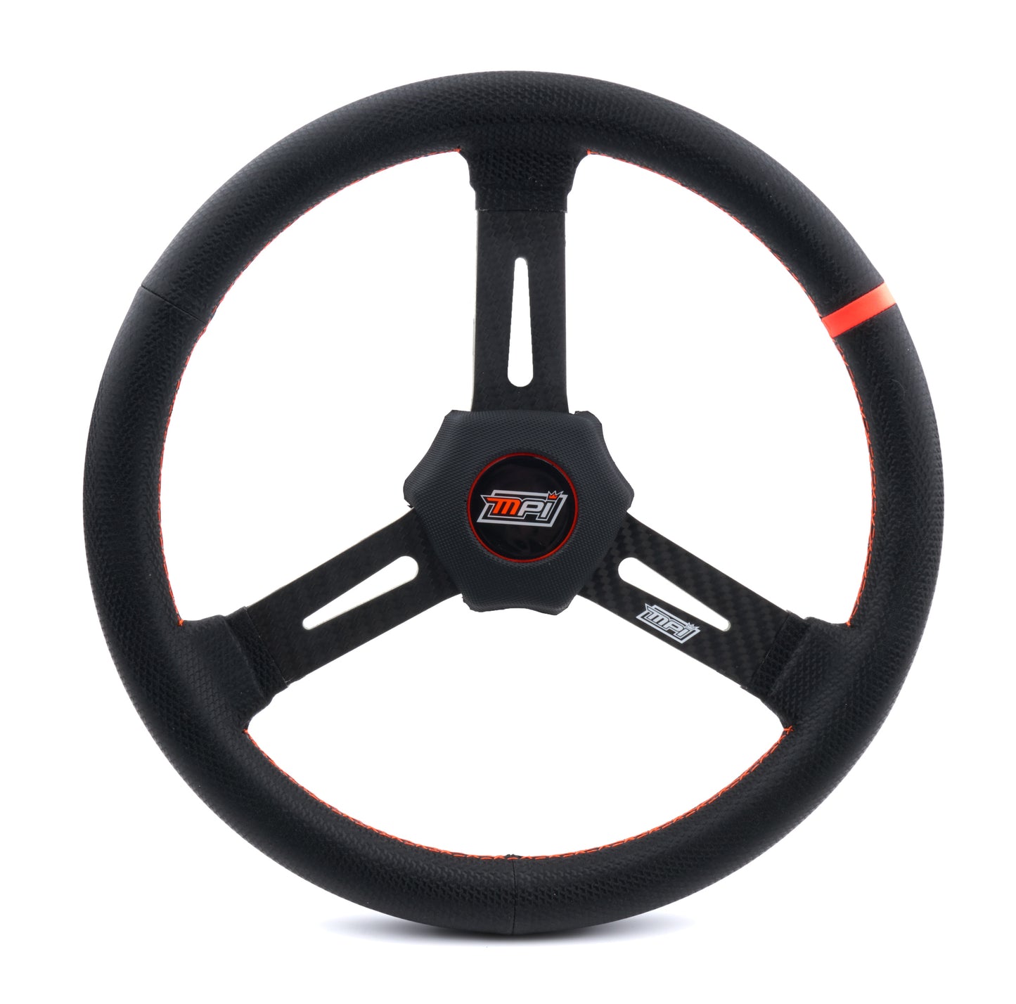 MPI USA Dirt Steering Wheel 15in Carbon Fiber Large Grip Steering and Components Steering Wheels and Components main image