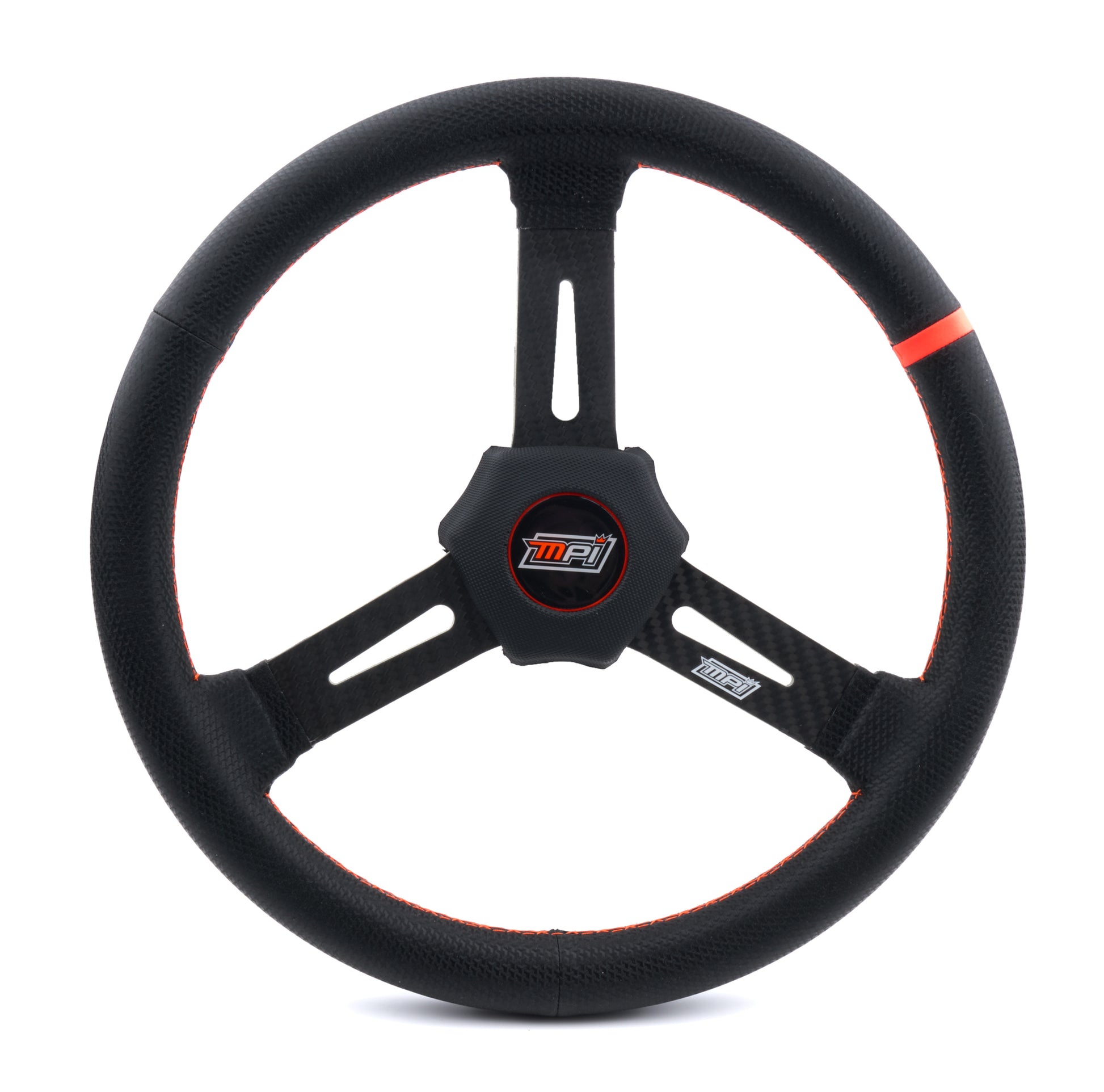 MPI USA Dirt Steering Wheel 15in Carbon Fiber Large Grip Steering and Components Steering Wheels and Components main image
