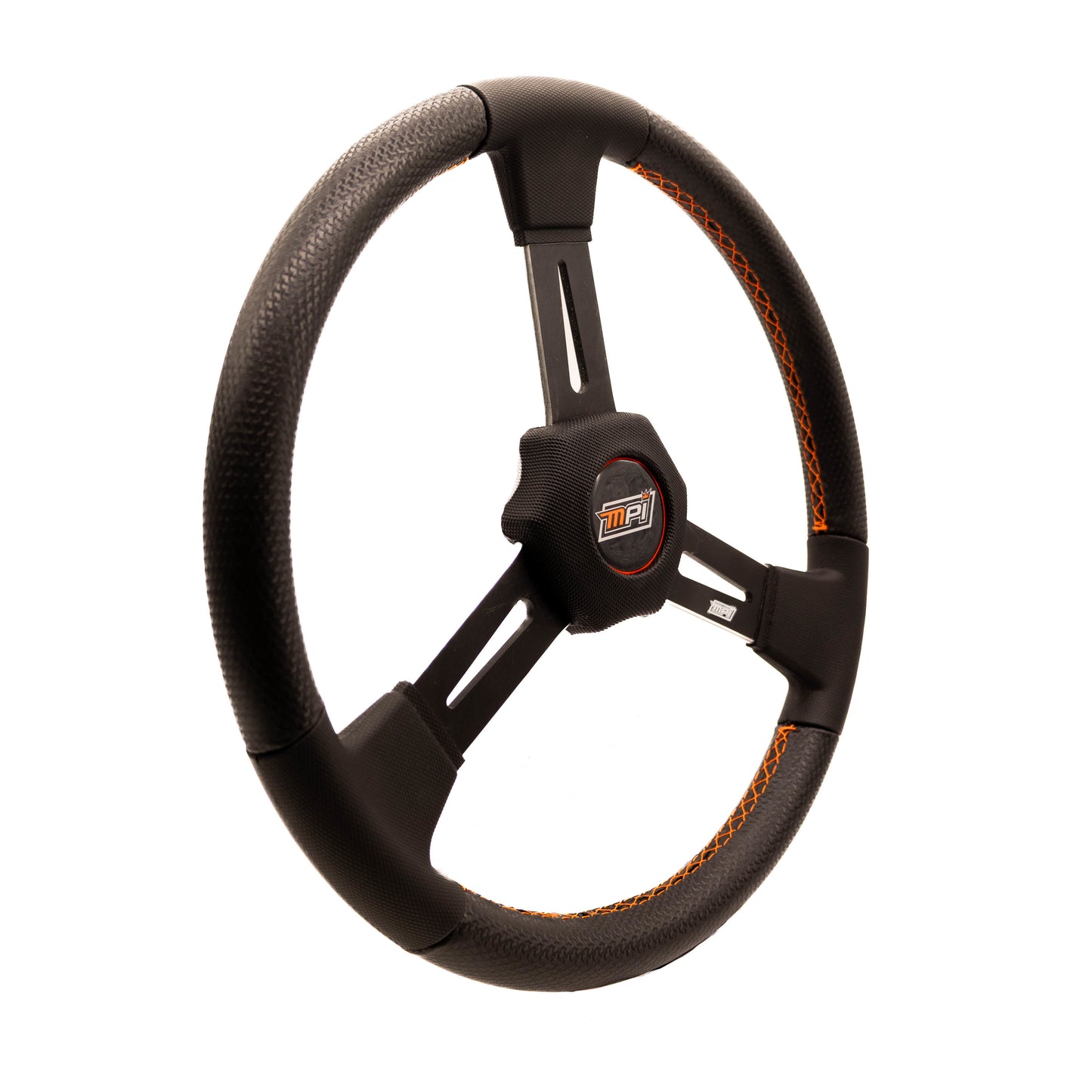 MPI USA Steering Wheel Dirt 15in Diameter Flat Std Grip Steering and Components Steering Wheels and Components main image