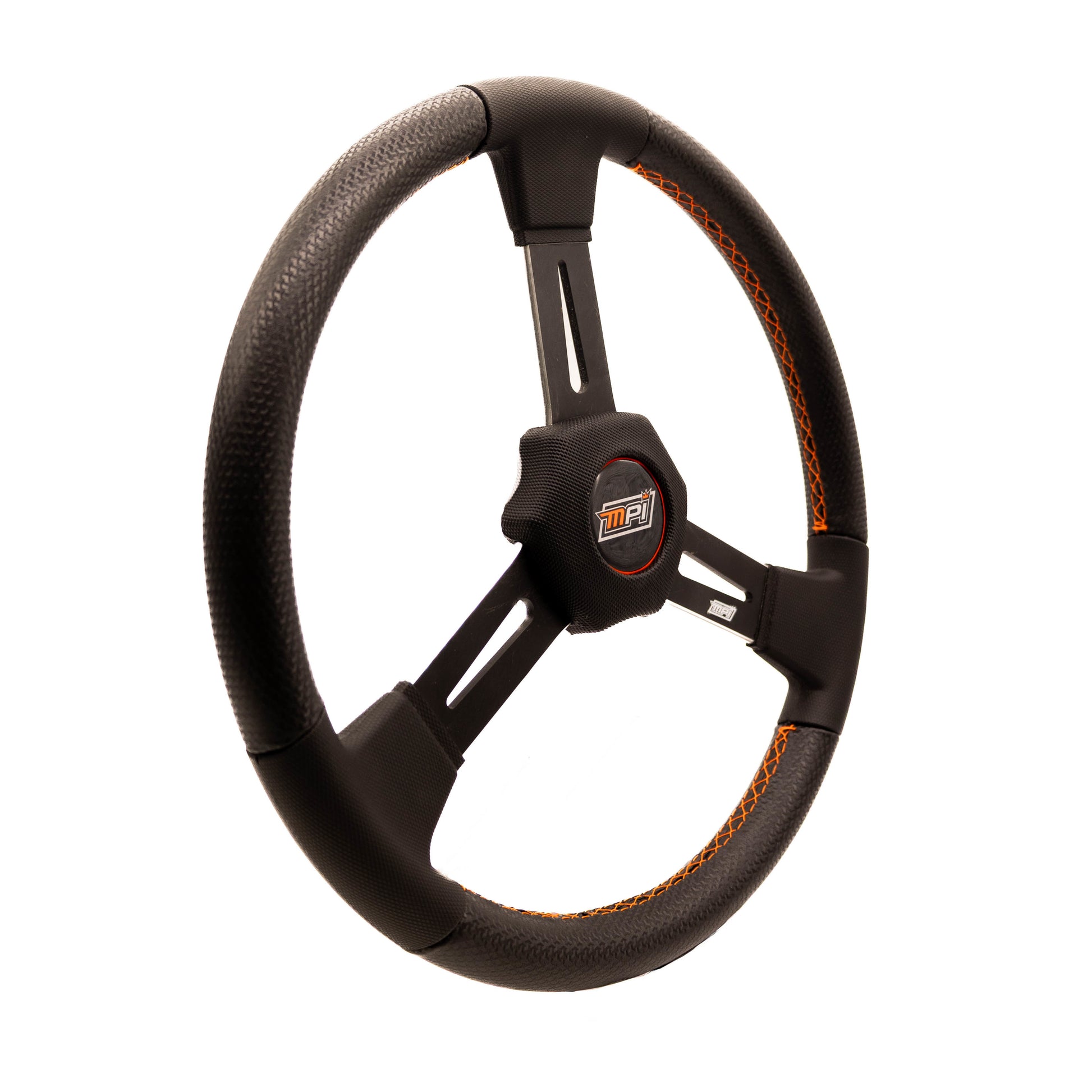 MPI USA Steering Wheel Dirt 15in Diameter Flat Std Grip Steering and Components Steering Wheels and Components main image