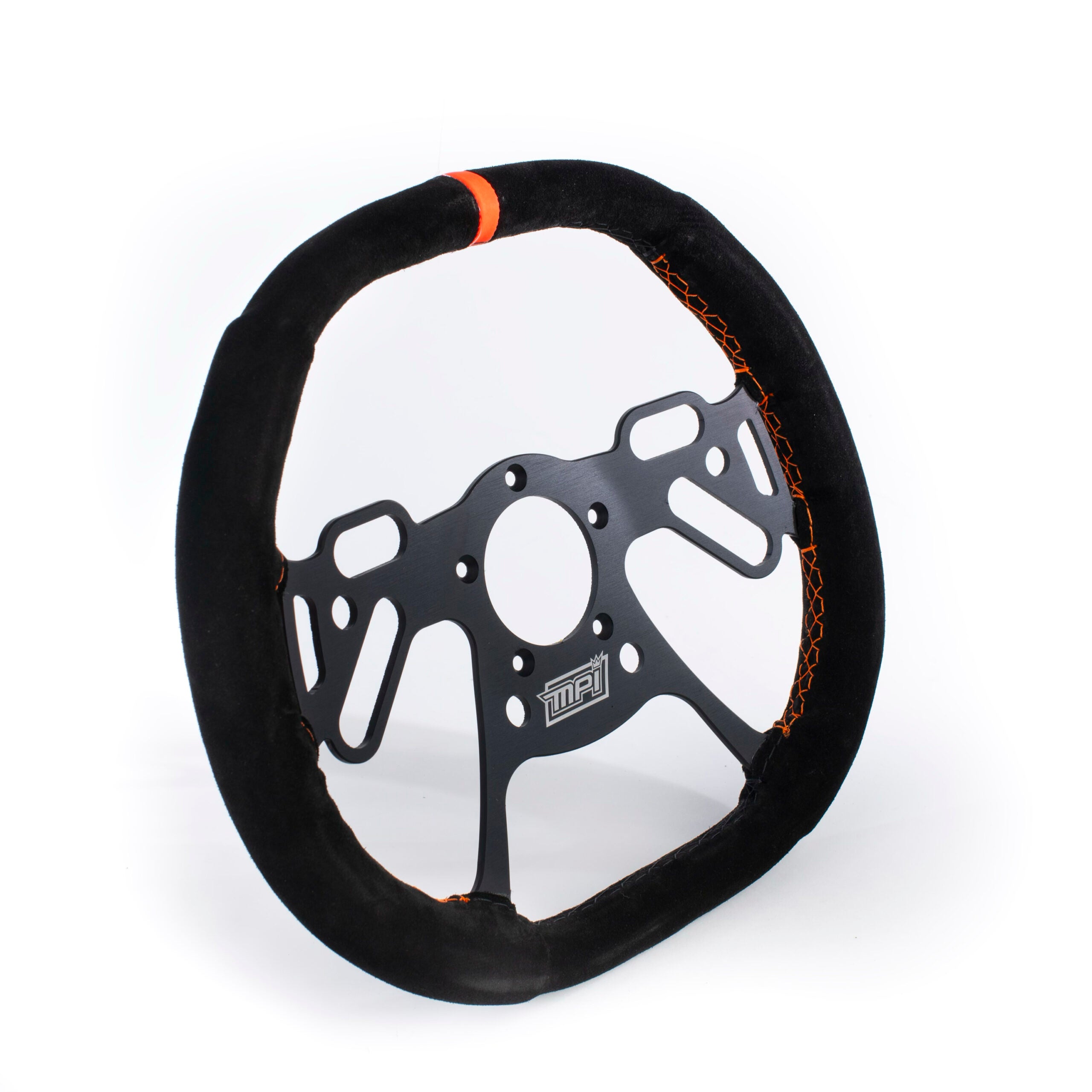 MPI USA Steering Wheel Drag Race 13in Square Frame Black Steering Wheels and Components Steering Wheels and Components main image