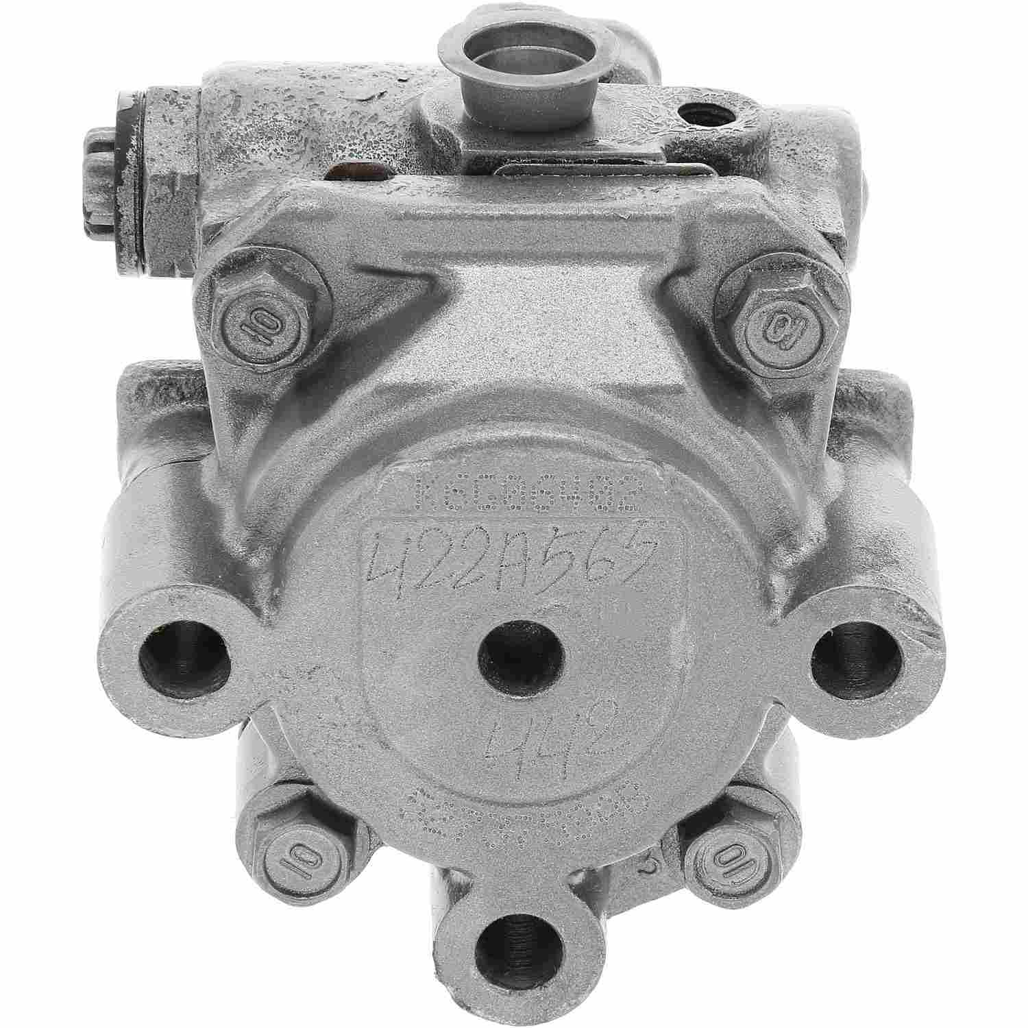 Maval Power Steering Pump - MAVAL - Hydraulic Power - Remanufactured - 96442M  top view frsport 96442M