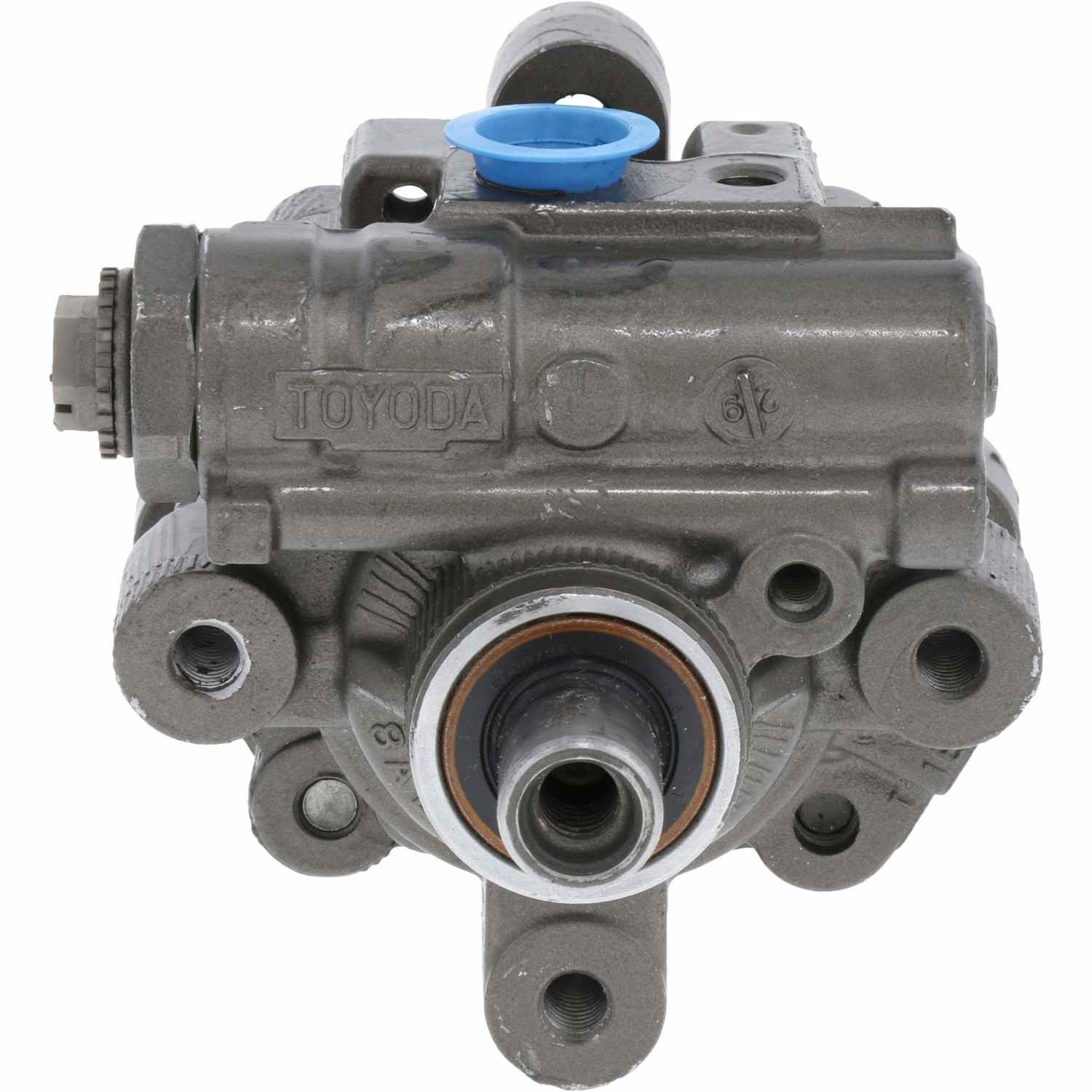 Maval Power Steering Pump - MAVAL - Hydraulic Power - Remanufactured - 96549M  top view frsport 96549M