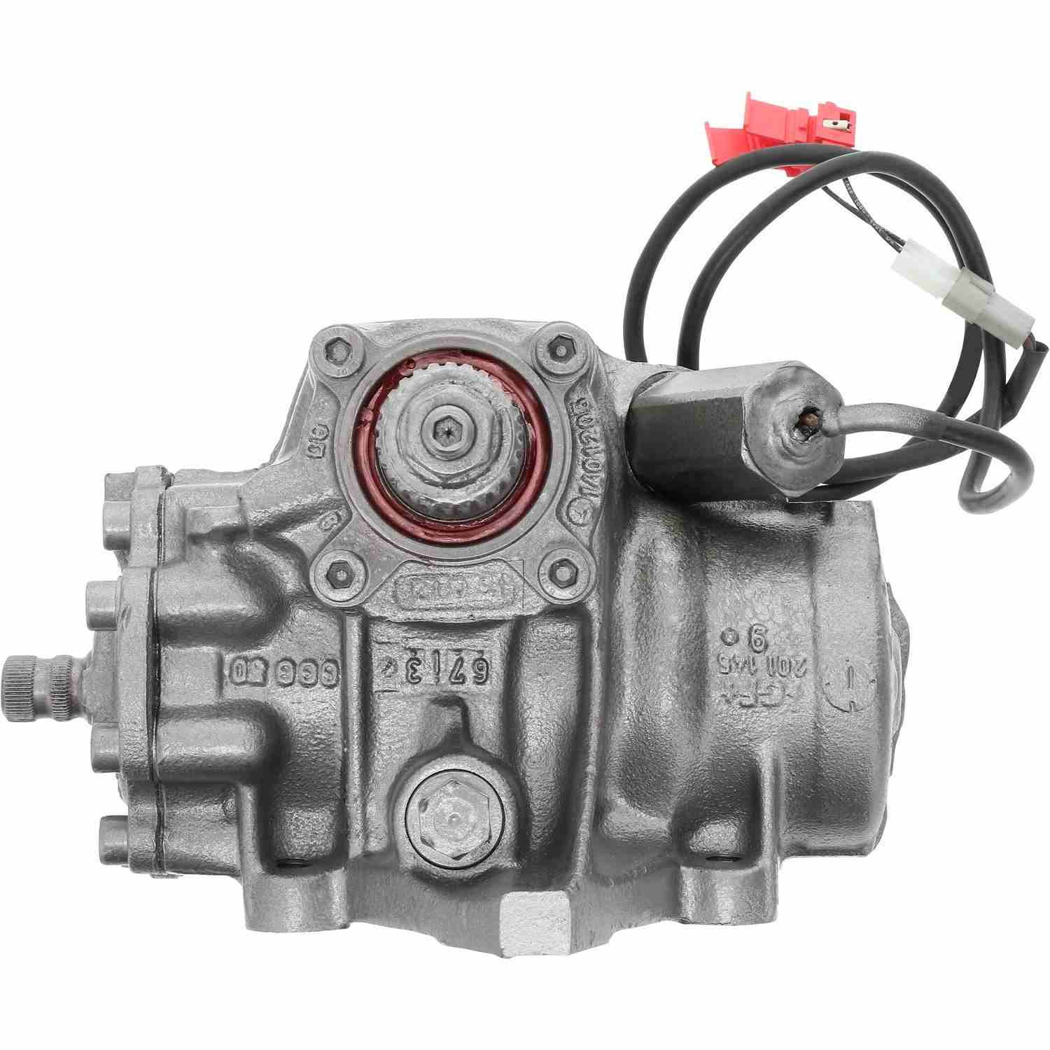 Maval Steering Gear Box - MAVAL - Hydraulic Power - Remanufactured - 98113M  top view frsport 98113M
