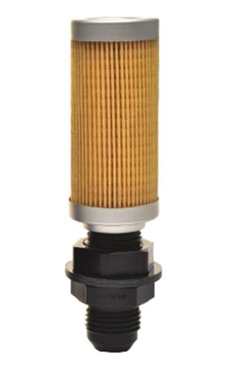 MAGNAFUEL/MAGNAFLOW FUEL SYSTEMS Fuel Cell Bulkhead Filter Kit Black Air and Fuel Fuel Pumps, Regulators and Components main image