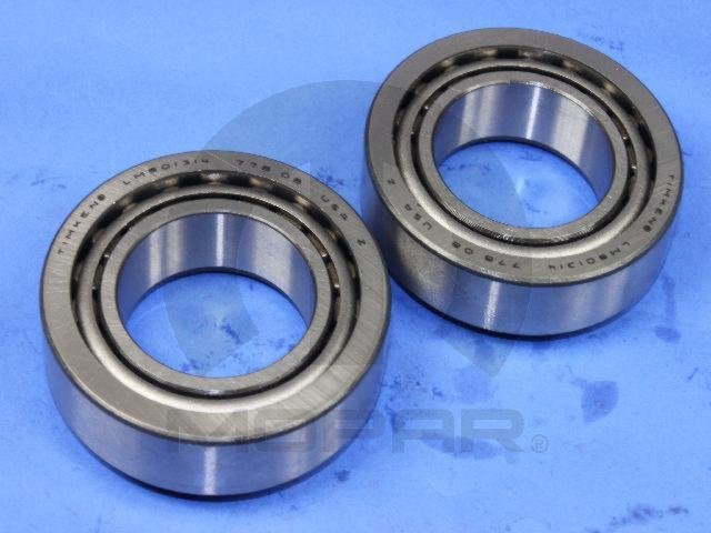 MOPAR Differential Bearing Set J8126500 image 2