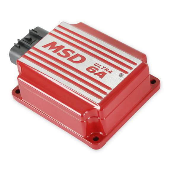 MSD ULTRA 6A Ignition Box Red Ignition Boxes and Components Ignition Boxes and Controllers main image