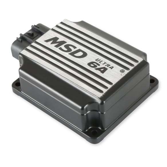 MSD ULTRA 6A Ignition Box Black Ignition Boxes and Components Ignition Boxes and Controllers main image