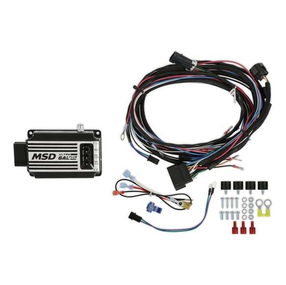 MSD Ultra 6AL Plus Ignition Box - Black Finish Ignition Boxes and Components Ignition Boxes and Controllers main image