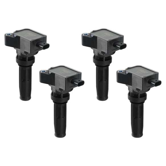 MSD Coil Blk Ford Eco-Boost 2.0L 4-Cylinder 4-Pack Ignition Components Ignition Coils main image