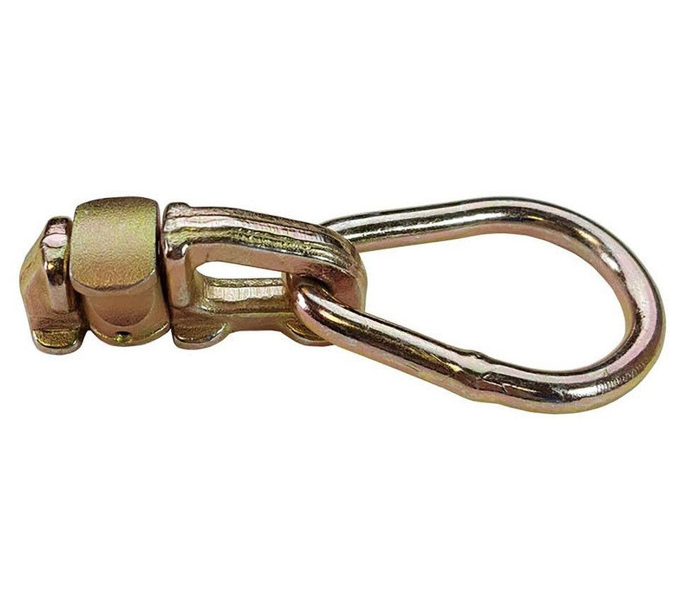 MACS CUSTOM TIE-DOWNS Double Stud Tie Down Ring w/Pear Shaped Ring Towing Equipment Tie-Down Straps and Components main image