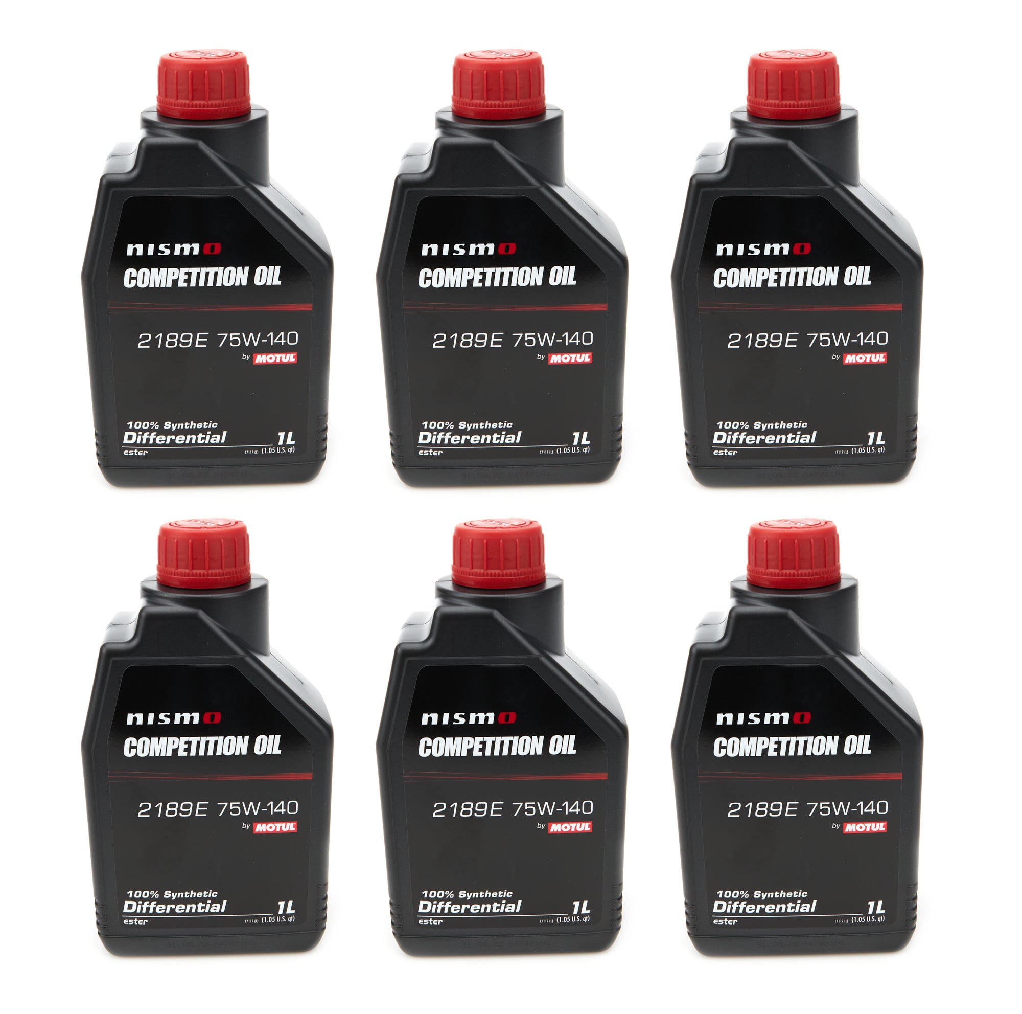 Motul Nismo Competition Oil 75w140 Case 6 x 1 Liter Oils, Fluids and Additives Gear Oil main image