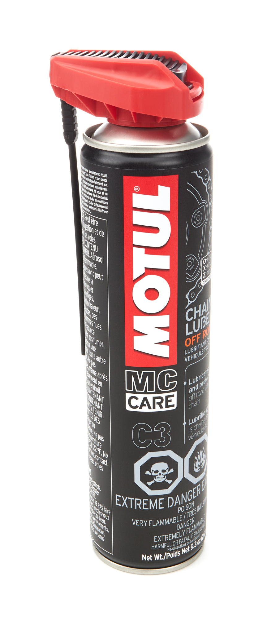 Motul C3 Chain Lube 9.3 Oz.  Lubricants and Penetrants Spray Lubricants main image