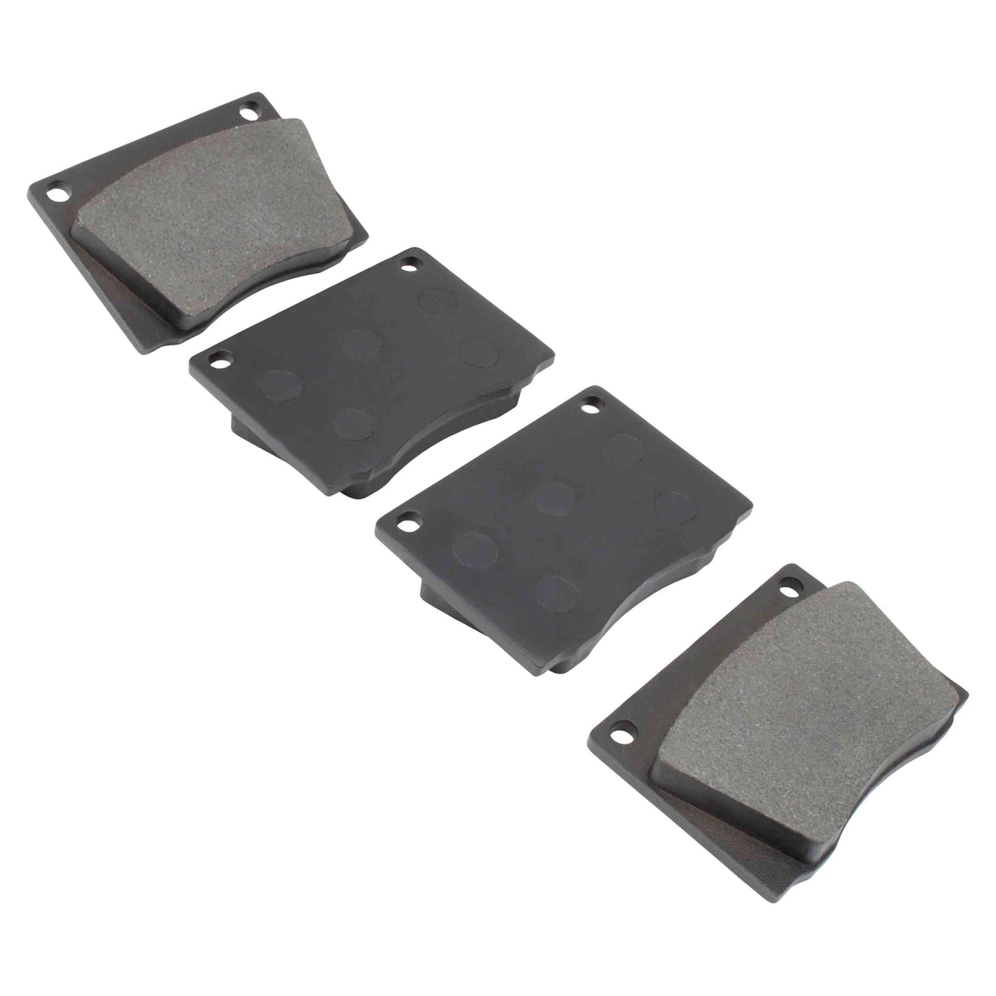 Quality-Built QB Semi-Metallic Brake Pads 1000-0004M