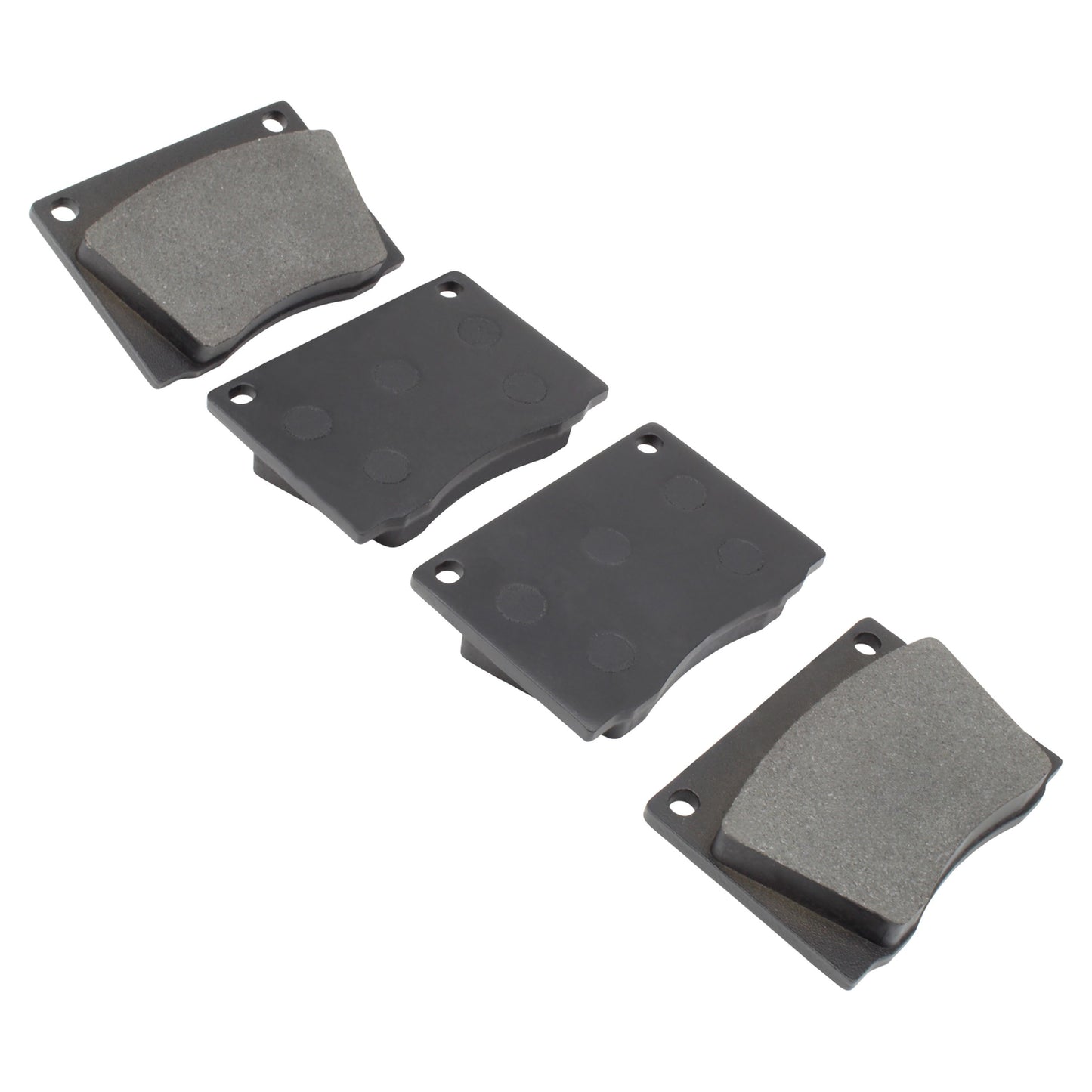 Quality-Built QB Semi-Metallic Brake Pads 1000-0004M