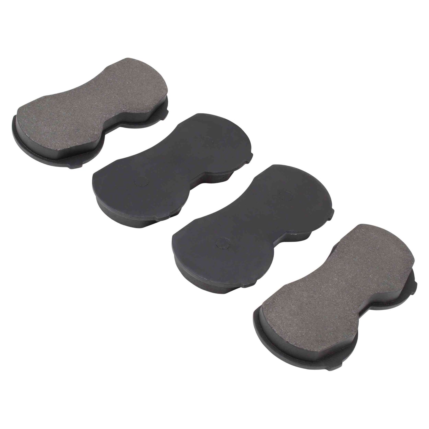 Quality-Built QB Semi-Metallic Brake Pads 1000-0019M
