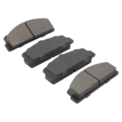 Quality-Built QB Semi-Metallic Brake Pads 1000-0054AM