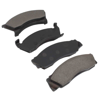 Quality-Built QB Semi-Metallic Brake Pads 1000-0102M