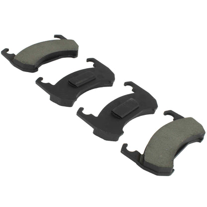 Quality-Built QB Semi-Metallic Brake Pads 1000-0119M