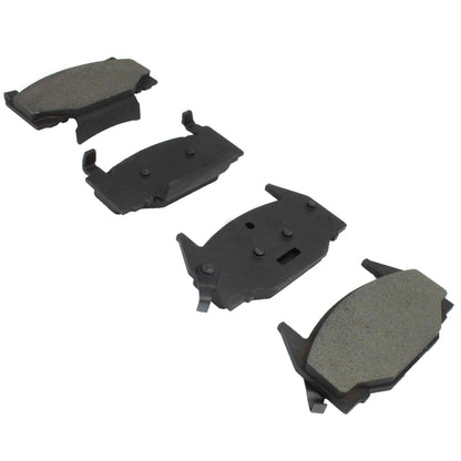 Quality-Built QB Semi-Metallic Brake Pads 1000-0139M