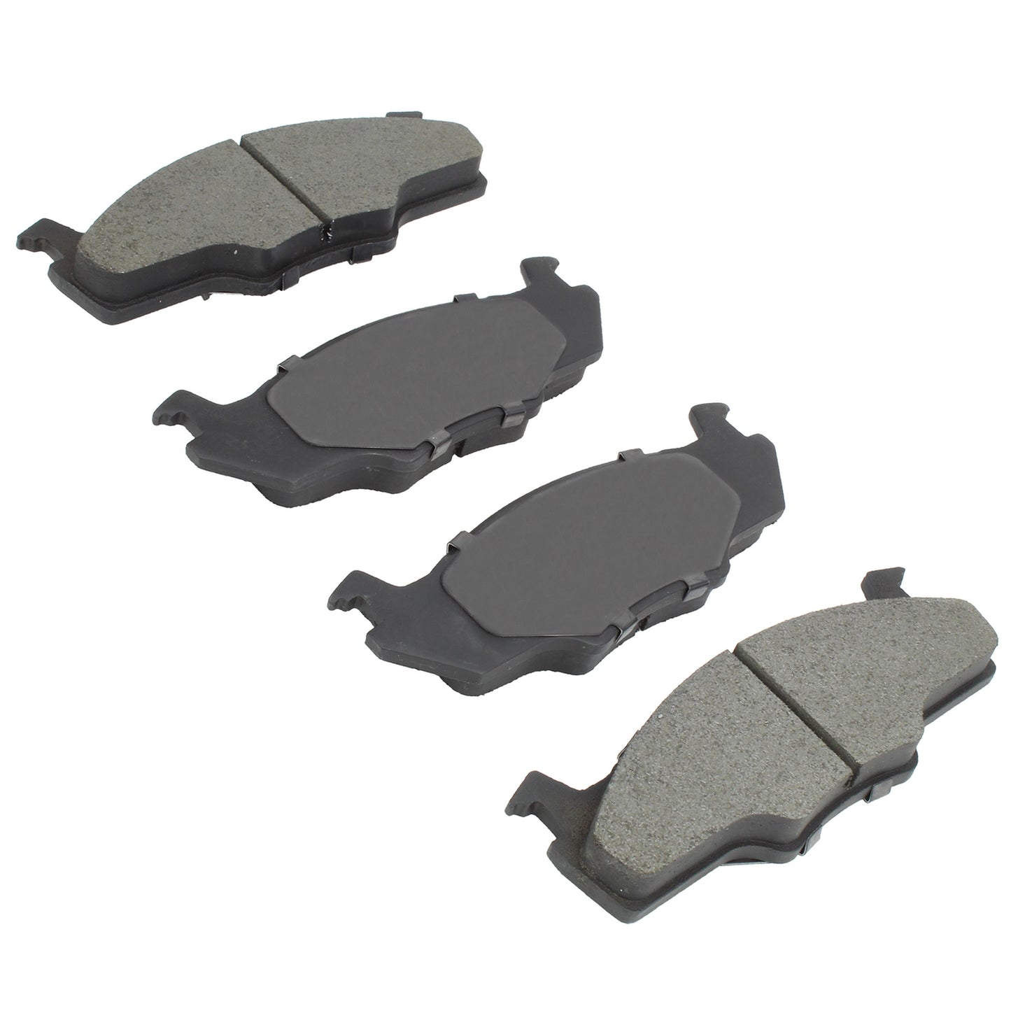 Quality-Built QB Semi-Metallic Brake Pads 1000-0158M