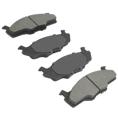 Quality-Built QB Semi-Metallic Brake Pads 1000-0158M