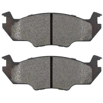 Quality-Built QB Semi-Metallic Brake Pads 1000-0158M