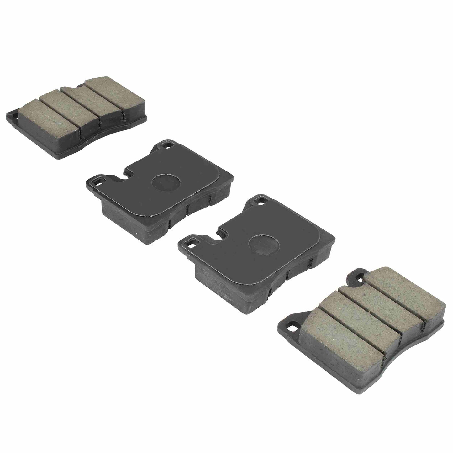 Quality-Built QB Semi-Metallic Brake Pads 1000-0163M