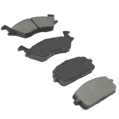 Quality-Built QB Semi-Metallic Brake Pads 1000-0180M