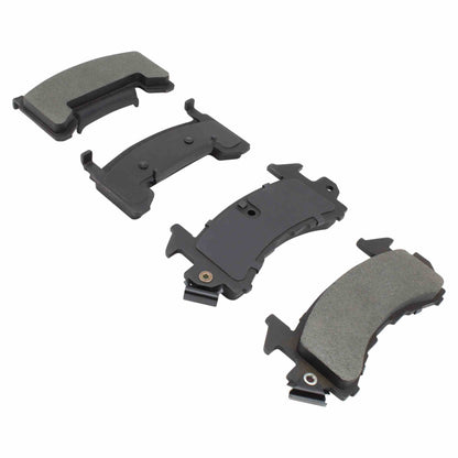 Quality-Built QB Semi-Metallic Brake Pads 1000-0202M