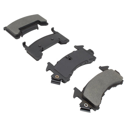 Quality-Built QB Semi-Metallic Brake Pads 1000-0202M