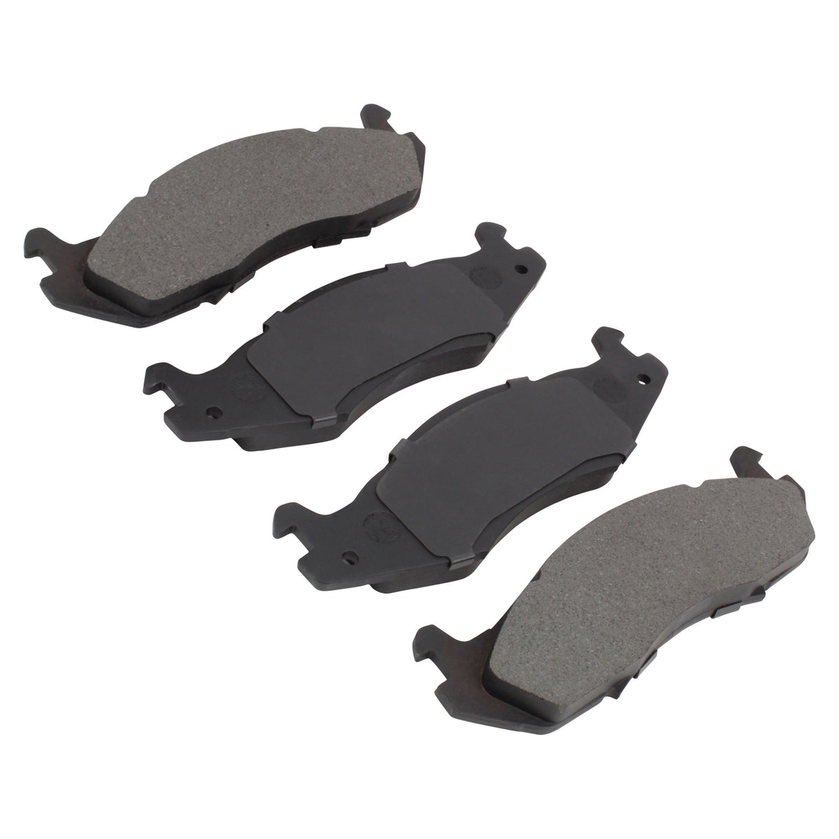 Quality-Built QB Semi-Metallic Brake Pads 1000-0203M