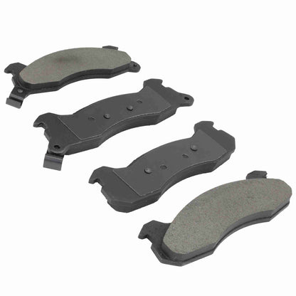 Quality-Built QB Semi-Metallic Brake Pads 1000-0204M