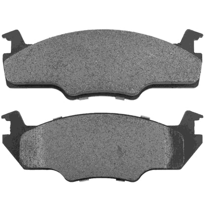 Quality-Built QB Semi-Metallic Brake Pads 1000-0206M