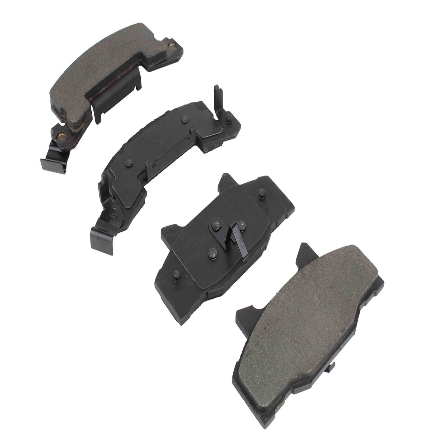 Quality-Built QB Semi-Metallic Brake Pads 1000-0214M